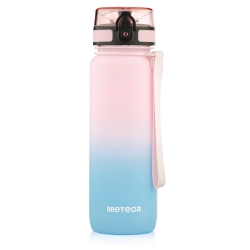 Bidon sportowy Meteor 800 ml różowy/niebieski